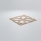 Ekena Millwork Large Daventry Decorative Fretwork Wood Wall Panels, Red Oak, 23 3/8"W x 23 3/8"H x 3/8"T WALW24X24X0375DVNRO - alternate 5